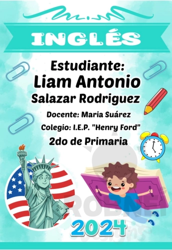 Ingles Turquesa Caratula
